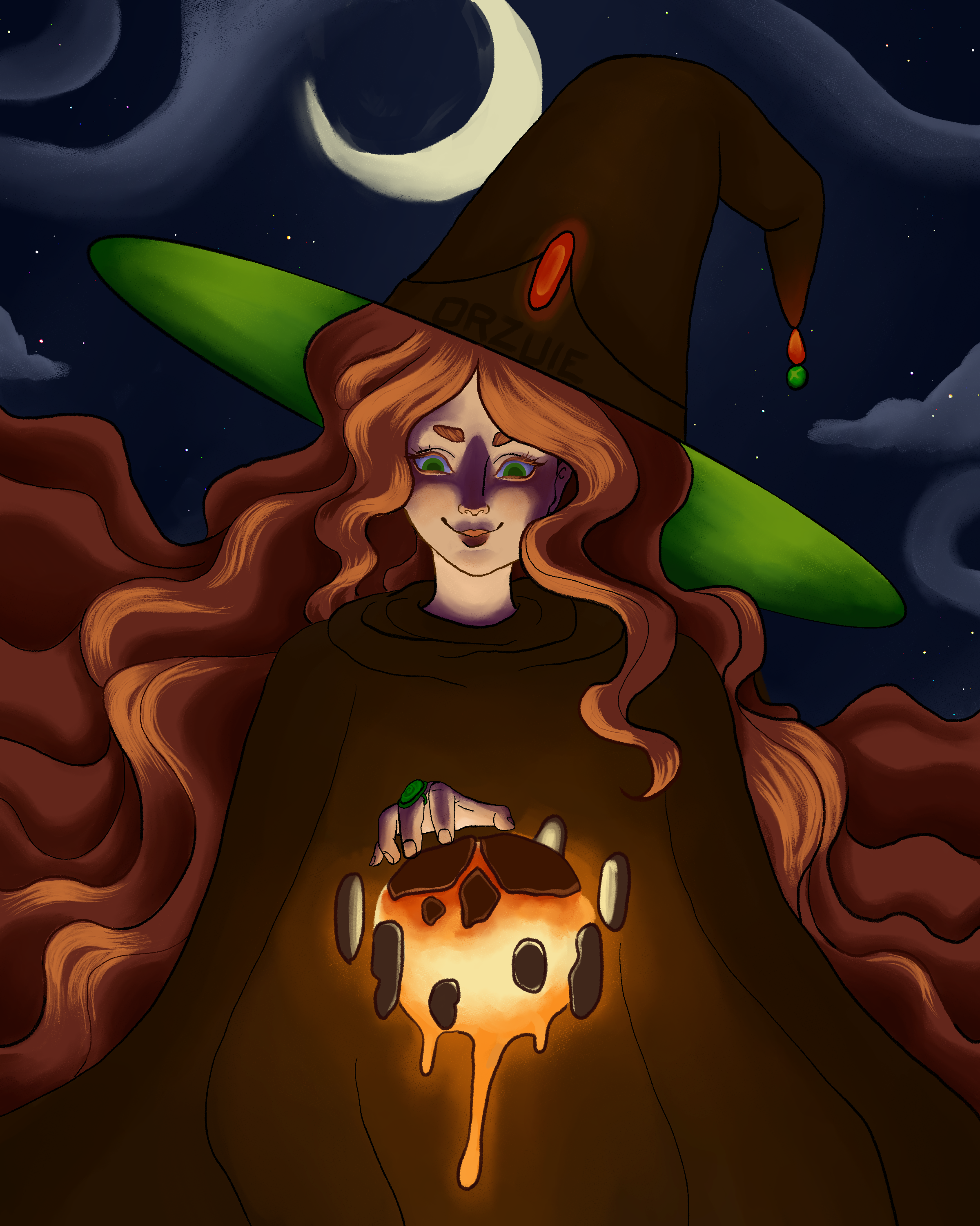 This witch has pyromania, I must warn you